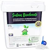 Nortembio Bicarbonate de Soude 5 Kg, Intrant de la Production Biologique, sans Aluminium, Qualité Supérieure, 100% Naturel. E-Book Inclus.