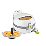 Tefal FZ7110 ActiFry Friteuse à air chaud avec accessoires snacking, 1 kg, 1400 W blanc/gris