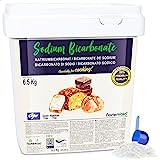 NortemBio Bicarbonate de Soude Biologique 6,5 Kg. Alimentaire. Spécial pour Cuisiner. Qualité Supérieure. E-Book Inclus.